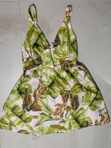 Floral Skater Mini Dress