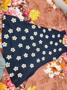 Daisy Print Mini Dress❤️❤️