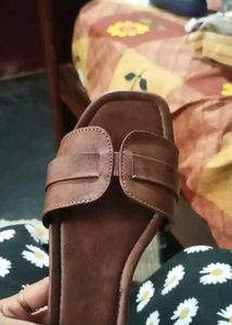 Brown Flat Sandals