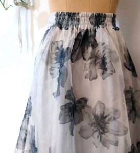 Classy Organza Long Skirt