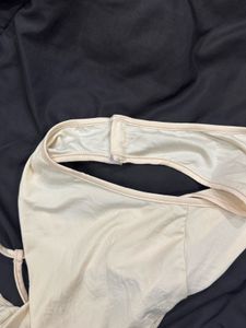 Creamy One-Piece Bodysuit