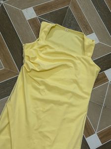 Butter Yellow Dress