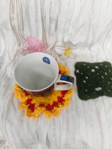 Crochet Sunflower Doily