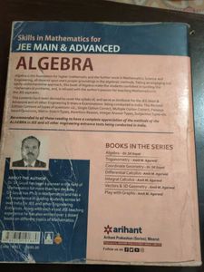 Maths Algebra Arihant JEE Mains And Advance