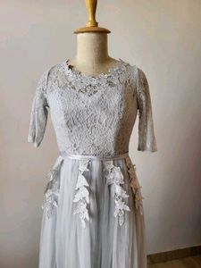 Elegant Lace Maxi Dress