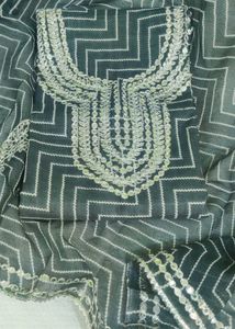 Jaipuri Gota Patti Dress Material Pure Cotton
