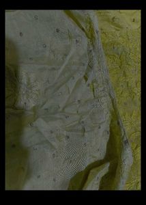 Yellow Embroidered Chinakri  Kurti