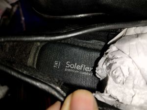 Xoleflex Black Leather Loafers