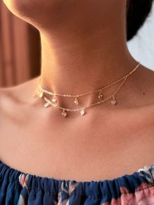 Myra Sleek double layred choker