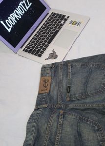 Lee Olive Green Denim Jeans