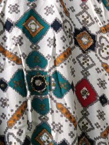 Patterned Ethnic Dress