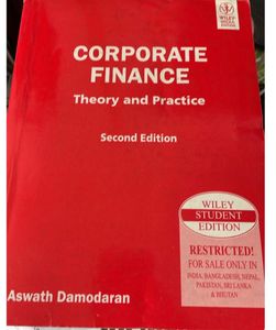 Corporate Finance By Aswath Damodaran
