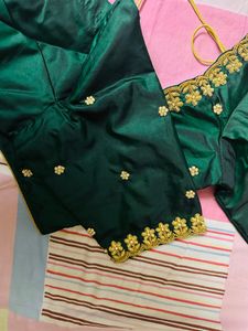 Pure Pattu Maggam Work Blouse