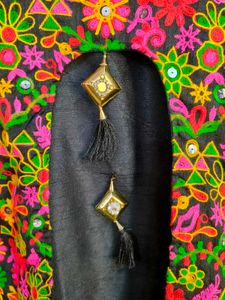 Embroidered Colorful Kurti With Free Gift