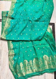 Elegant Green &amp; Gold Dupattas