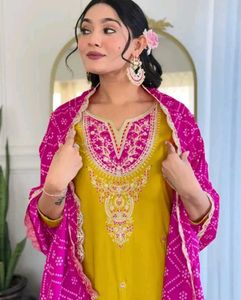 Embroidery Kurta Set