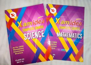 Combo Class 7th Xam Idea Mathematics and Science