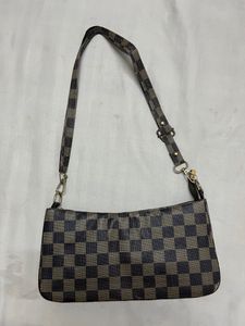 Checked Pattern Bag