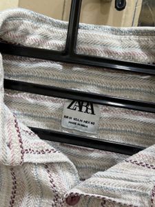 Zara Striped Casual Shirt