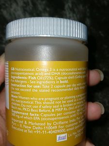 Omega 3 Nutraceutical 60 Capsule
