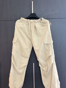 Beige Cargo Pants
