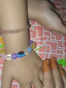 Two Hair Rubber N One Kids Braslet