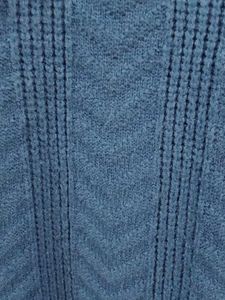 Blue Knitted Dress