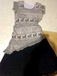 Elephant Print Dress