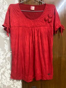 XXL Red Top For Women