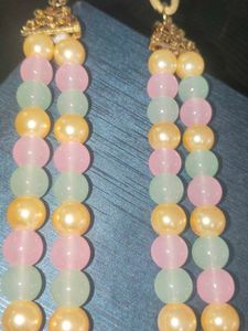 Pastel Beaded Necklace