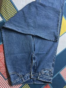 Wide Leg High Waisted Jeans (Fit 28-30)