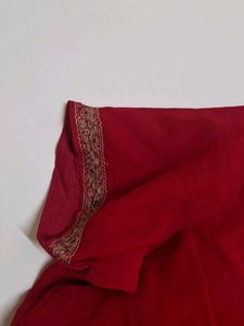 Red Saree Blouse