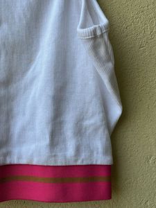 😍sassafras white tank top/ active wear