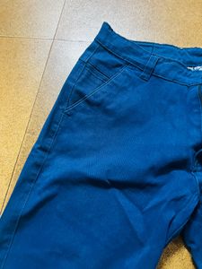 Blue Bermuda Shorts