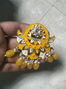 Yellow Earrings 🤩