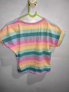 Cute Rainbow Crop Top ❤️🌈