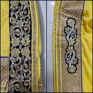 Yellow Saree