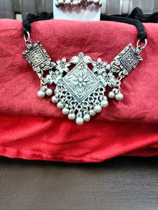 Oxidised Jwellery Set