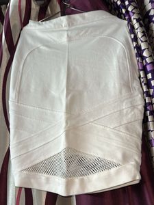 White Mini Skirt