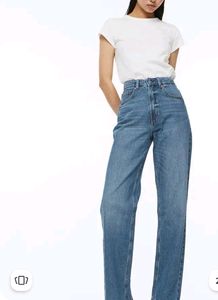 Blue Straight Fit Jeans