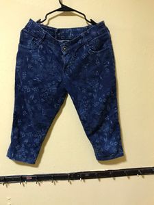 3/4th Dark Jeans
