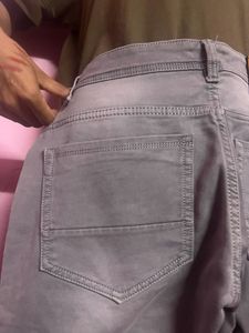 Gray Denim Jeans