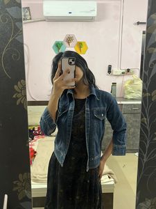 Navy Blue Denim Jacket