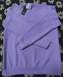 Imported Premium Branded Lavender Pullover