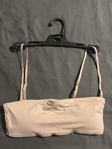 H&amp;M Padded Jersey Bandeau Bra Xs