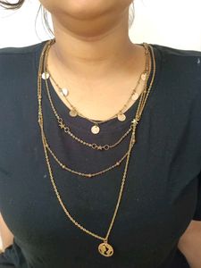 Layered Charm Necklace