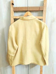 Linen Beige Colour Shirt Size-42-44