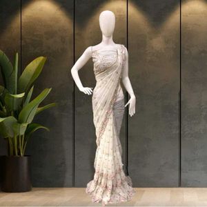 Elegant Embellished Saree