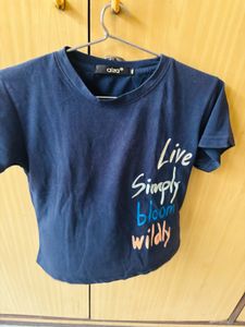 Navy Graphic Tee