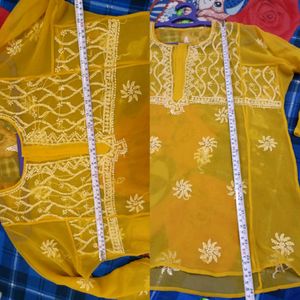 ❤️ chikankari kurti @ New kurta  40 size dropped